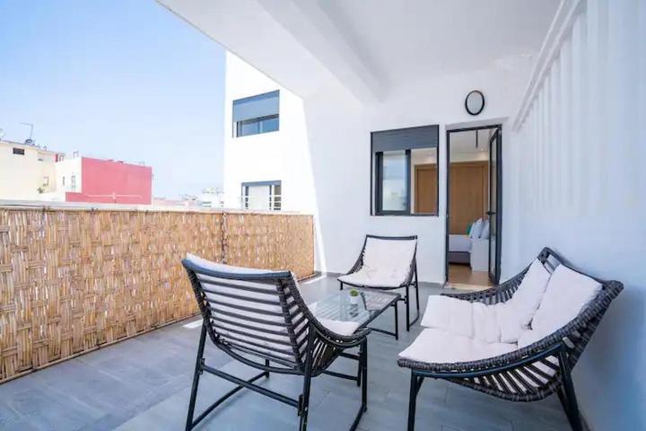 Appartamento Cosy 80 M2 With 2 Balcony 5min Hassan 2 Casablanca